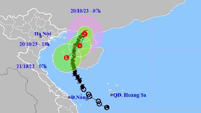 Cold snap hitting northern Vietnam, storm Sanba changing course